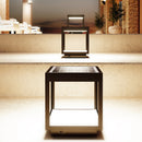 Éclairage solaire extérieur carrée