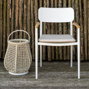 Lanterne solaire LED, noir/beige