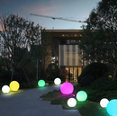 Lampe globe d'extérieur moderne télécommandée