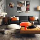 ELLA - Lampe de Table Champignon Rétro