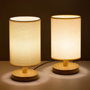 Lampe Bois & Tissu
