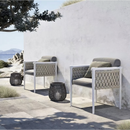 Lanterne solaire LED, noir/beige