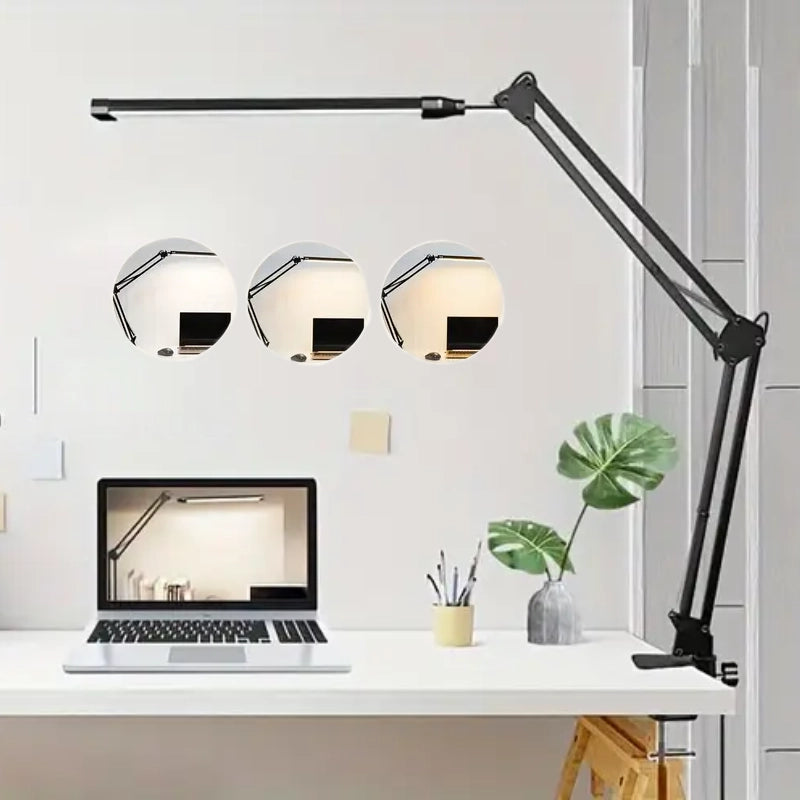 OptiDesk - Adjustable LED Desk Anchor Lamp