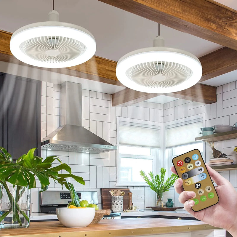 VELORA - Lampe LED ventilateur
